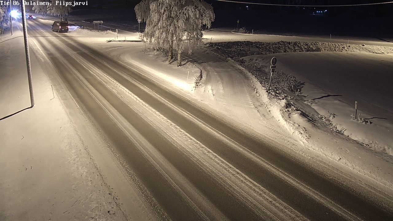Kelikamerat Kuva Tie 86 Oulainen, Piipsjärvi, Oulainen, Pohjois-Pohjanmaa