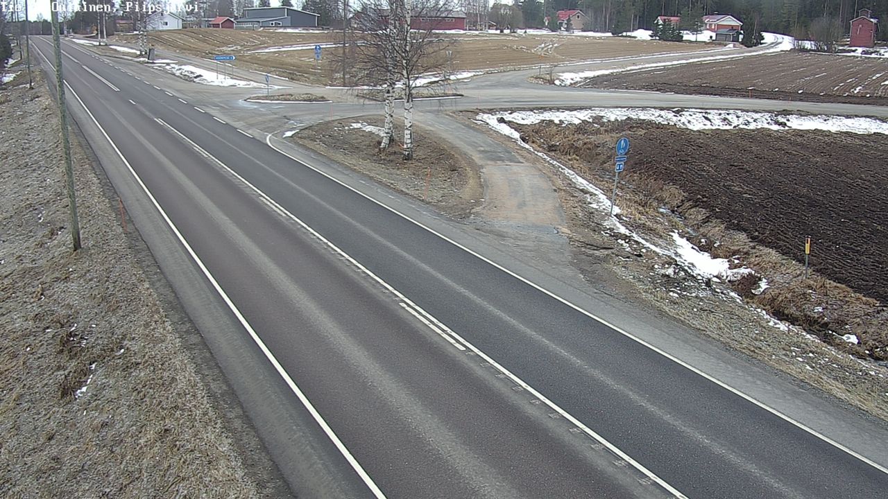 Kelikamerat Kuva Tie 86 Oulainen, Piipsjärvi, Oulainen, Pohjois-Pohjanmaa