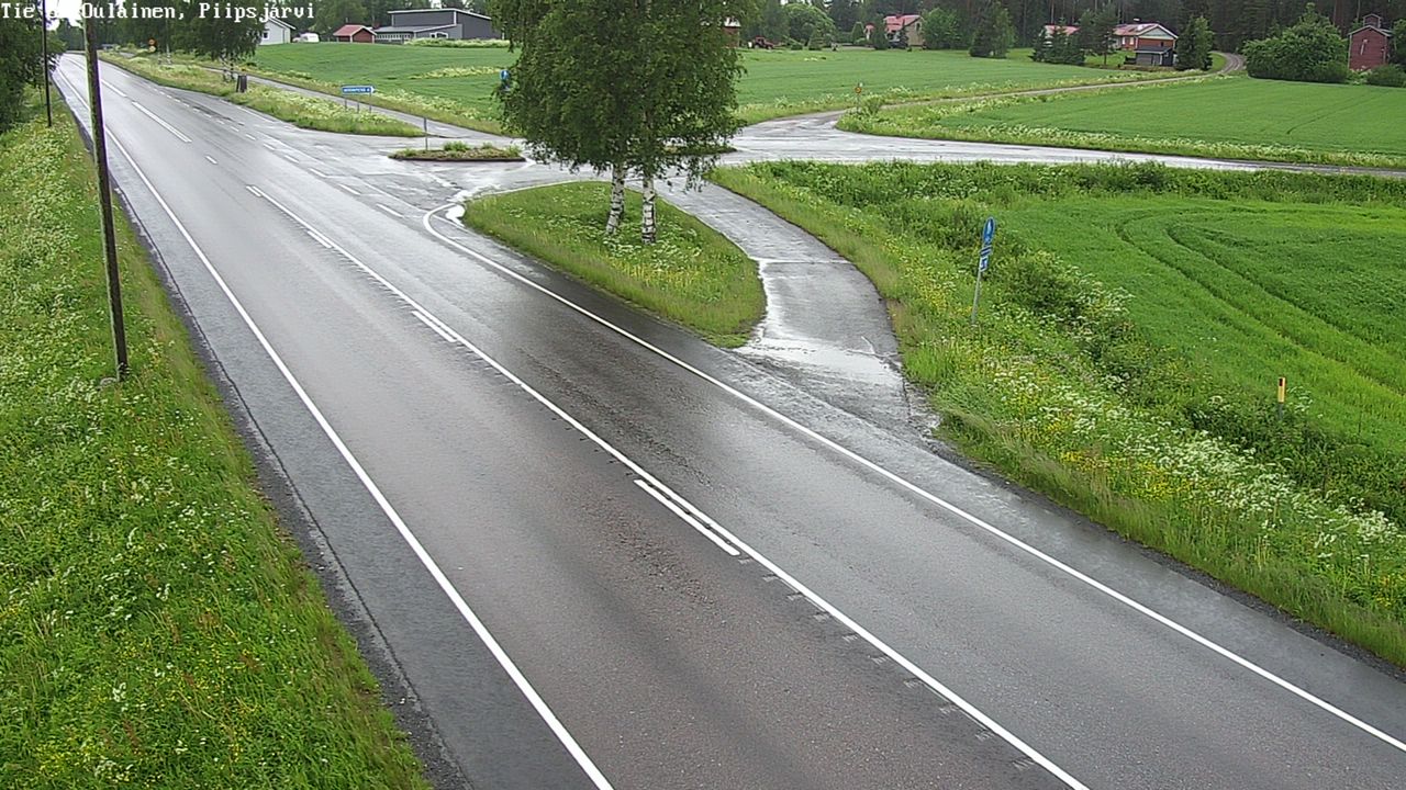 Weather Camera Image Road 86 Oulainen, Piipsjärvi, Oulainen, Pohjois-Pohjanmaa