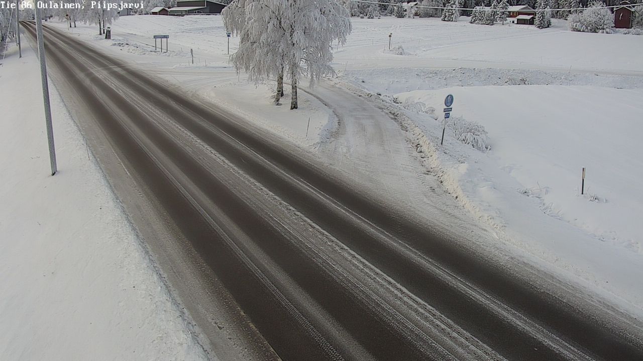 Kelikamerat Kuva Tie 86 Oulainen, Piipsjärvi, Oulainen, Pohjois-Pohjanmaa