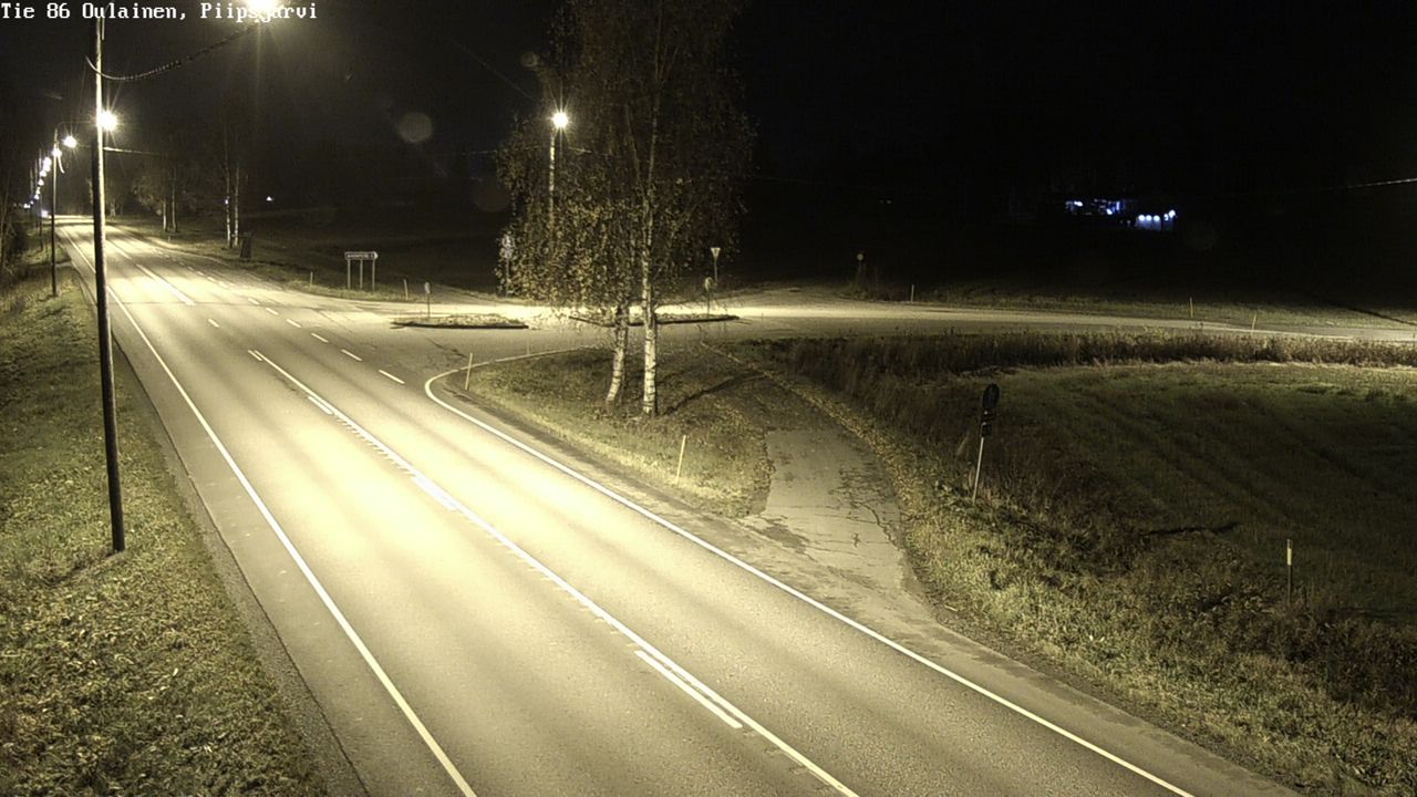 Kelikamerat Kuva Tie 86 Oulainen, Piipsjärvi, Oulainen, Pohjois-Pohjanmaa