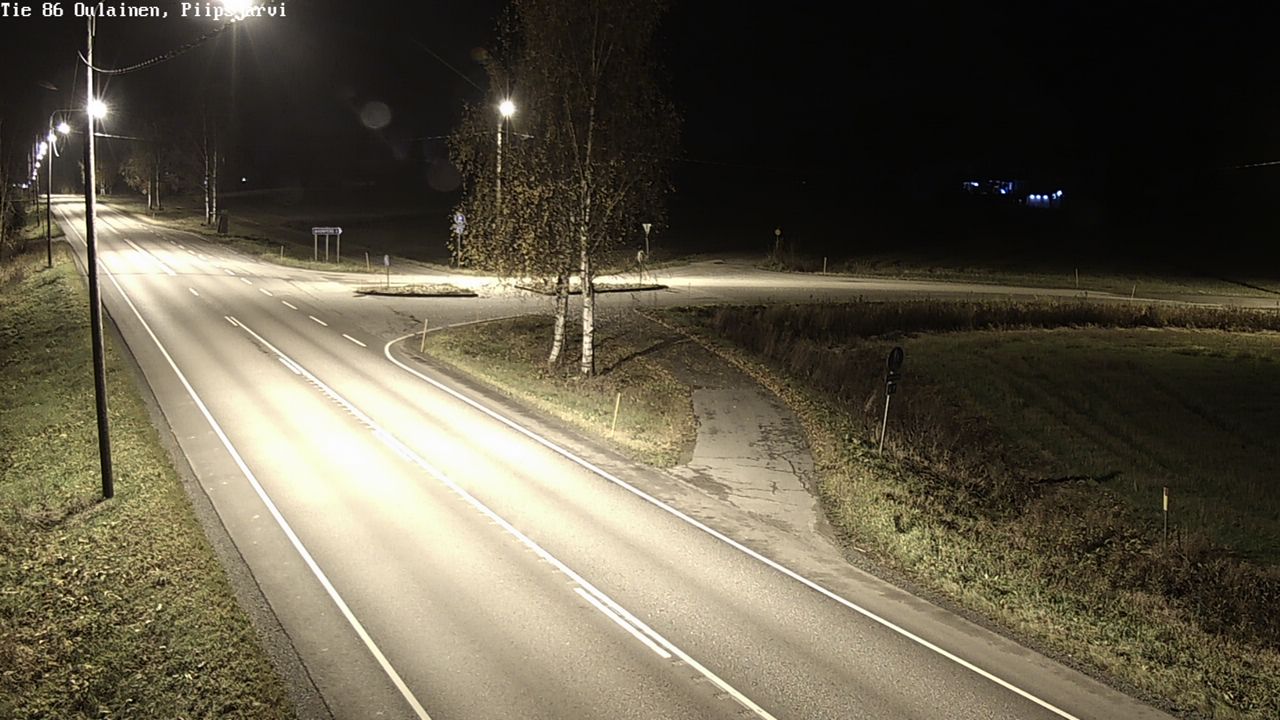 Kelikamerat Kuva Tie 86 Oulainen, Piipsjärvi, Oulainen, Pohjois-Pohjanmaa