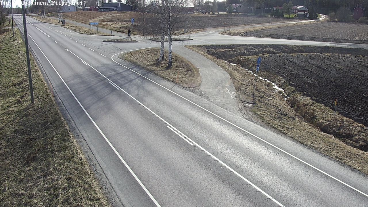 Weather Camera Image Road 86 Oulainen, Piipsjärvi, Oulainen, Pohjois-Pohjanmaa