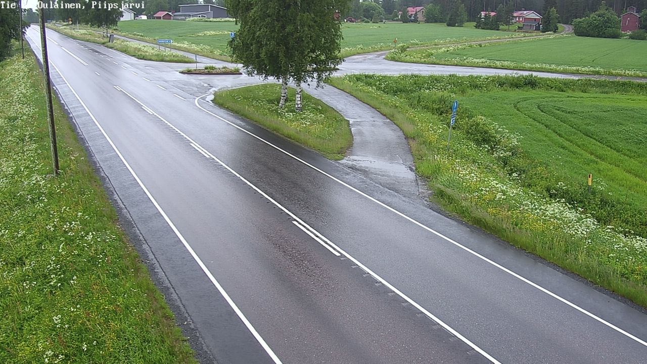 Kelikamerat Kuva Tie 86 Oulainen, Piipsjärvi, Oulainen, Pohjois-Pohjanmaa