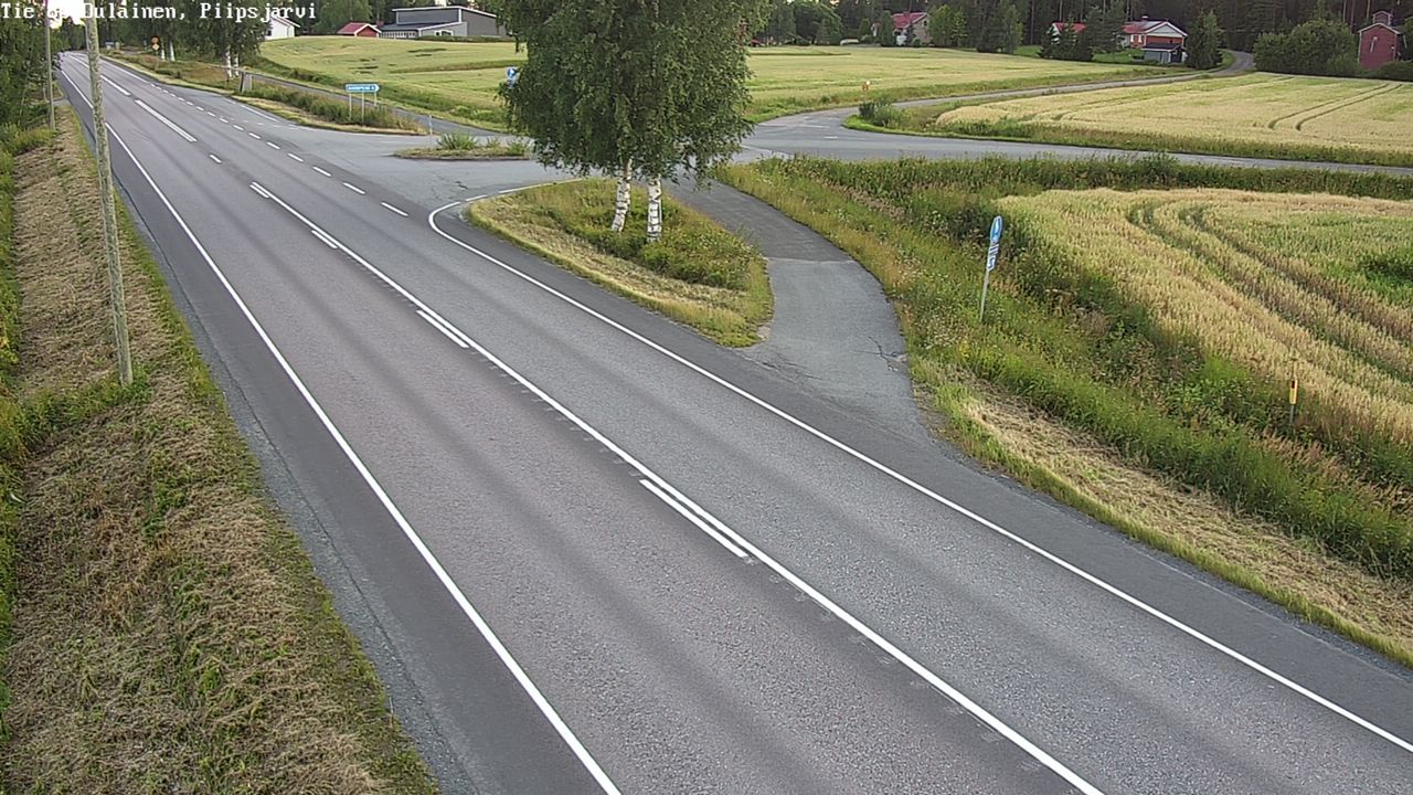 Kelikamerat Kuva Tie 86 Oulainen, Piipsjärvi, Oulainen, Pohjois-Pohjanmaa