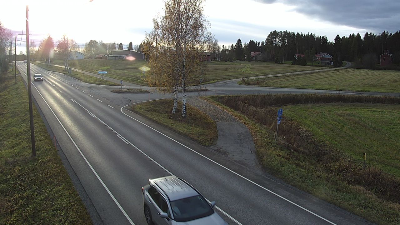 Kelikamerat Kuva Tie 86 Oulainen, Piipsjärvi, Oulainen, Pohjois-Pohjanmaa