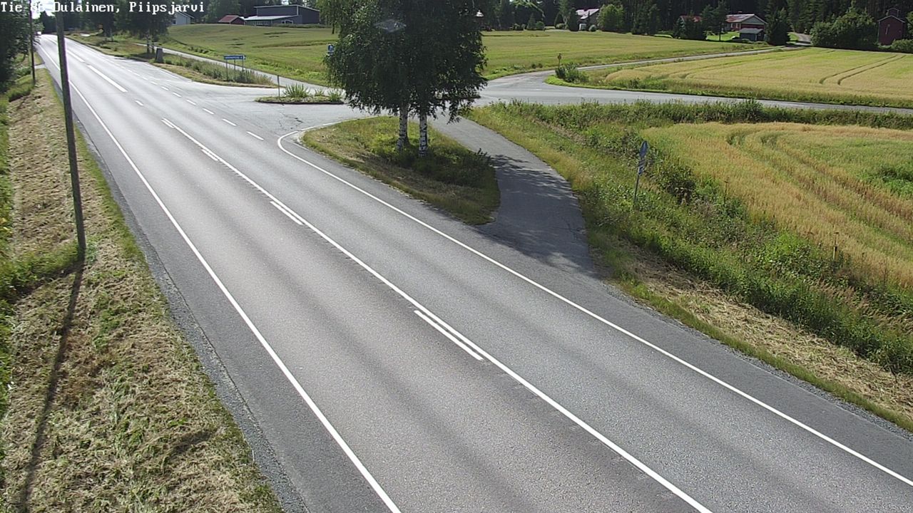 Kelikamerat Kuva Tie 86 Oulainen, Piipsjärvi, Oulainen, Pohjois-Pohjanmaa