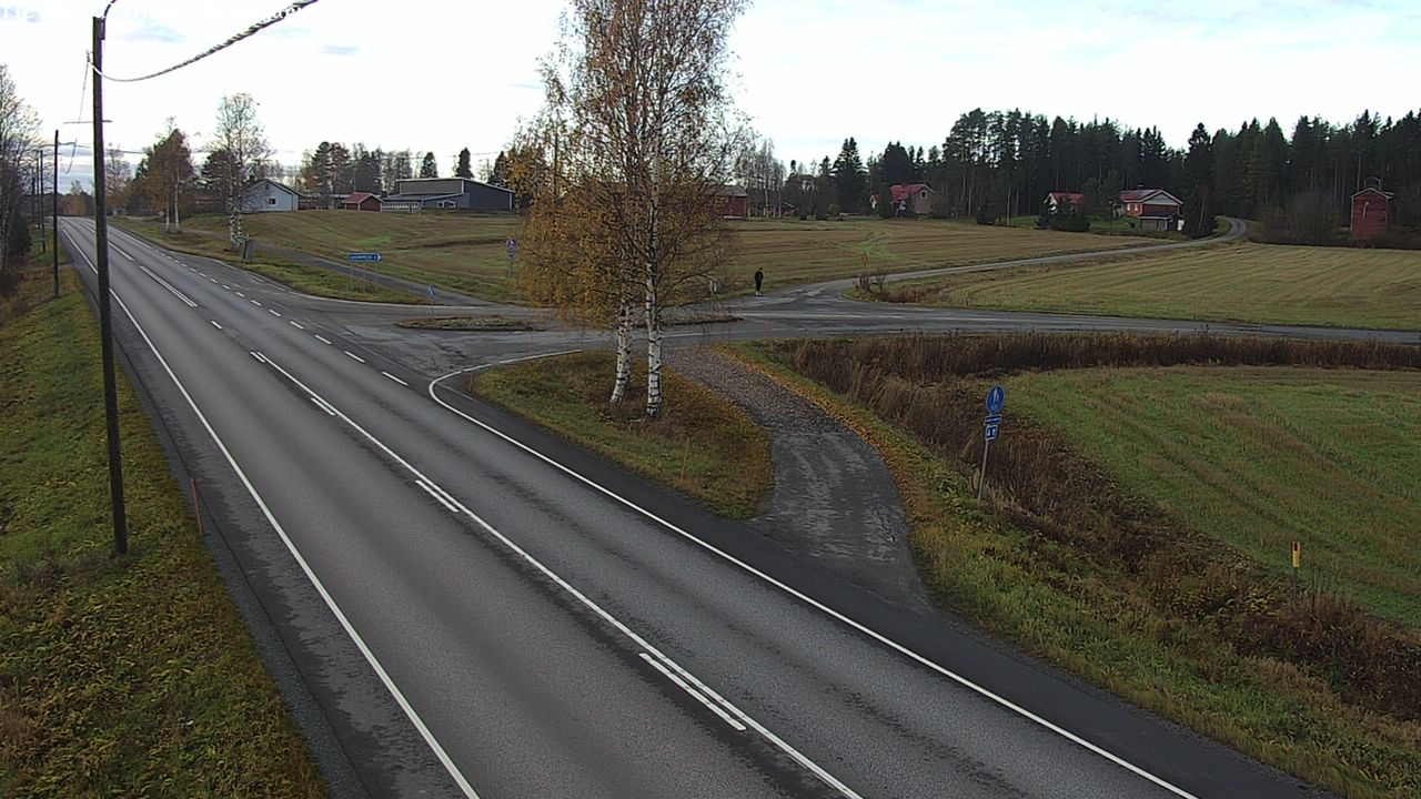 Kelikamerat Kuva Tie 86 Oulainen, Piipsjärvi, Oulainen, Pohjois-Pohjanmaa