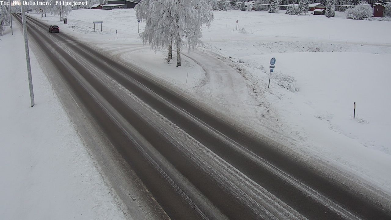 Kelikamerat Kuva Tie 86 Oulainen, Piipsjärvi, Oulainen, Pohjois-Pohjanmaa