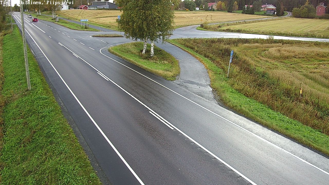 Kelikamerat Kuva Tie 86 Oulainen, Piipsjärvi, Oulainen, Pohjois-Pohjanmaa