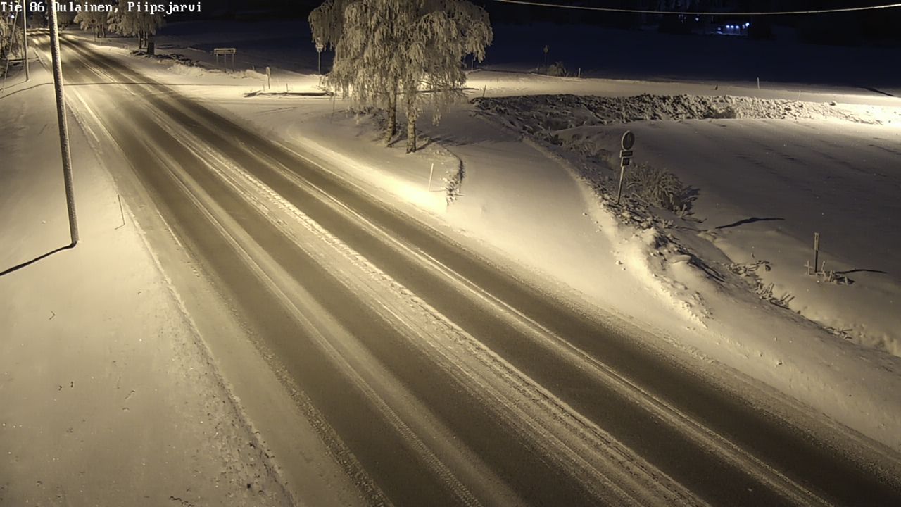 Kelikamerat Kuva Tie 86 Oulainen, Piipsjärvi, Oulainen, Pohjois-Pohjanmaa