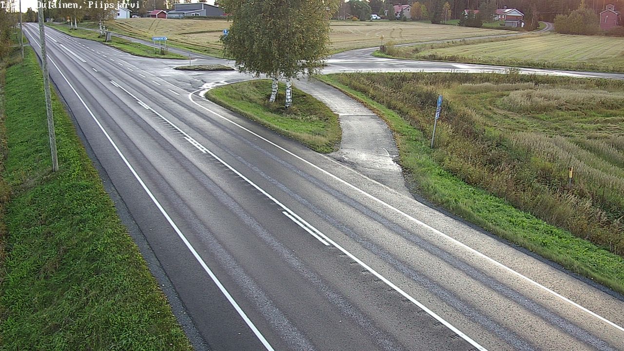 Kelikamerat Kuva Tie 86 Oulainen, Piipsjärvi, Oulainen, Pohjois-Pohjanmaa