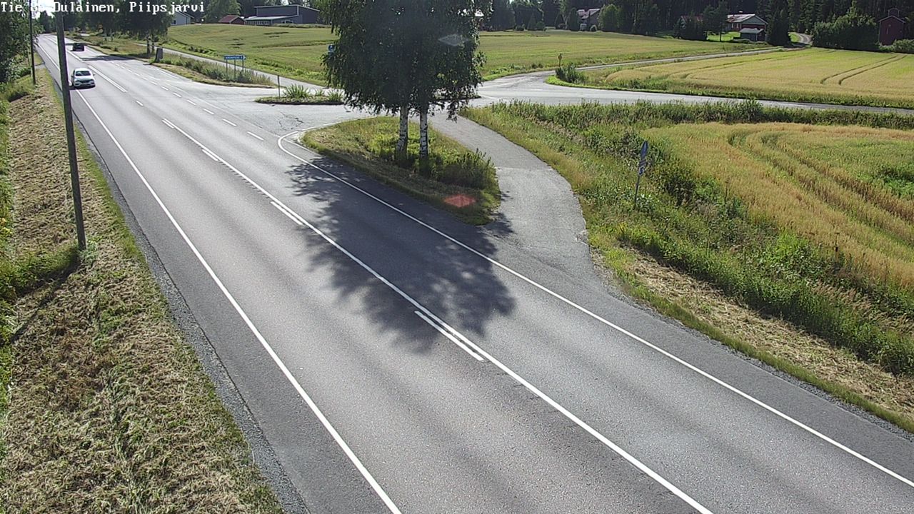 Kelikamerat Kuva Tie 86 Oulainen, Piipsjärvi, Oulainen, Pohjois-Pohjanmaa