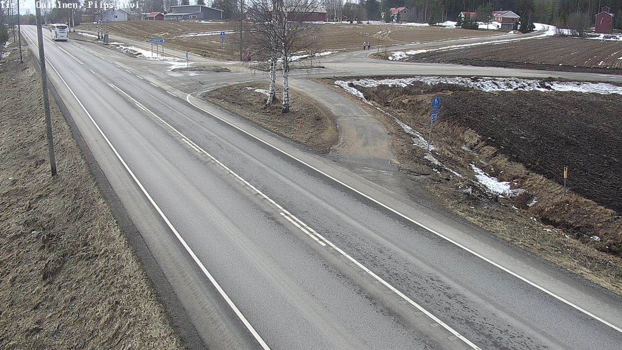 Kelikamerat Kuva Tie 86 Oulainen, Piipsjärvi, Oulainen, Pohjois-Pohjanmaa