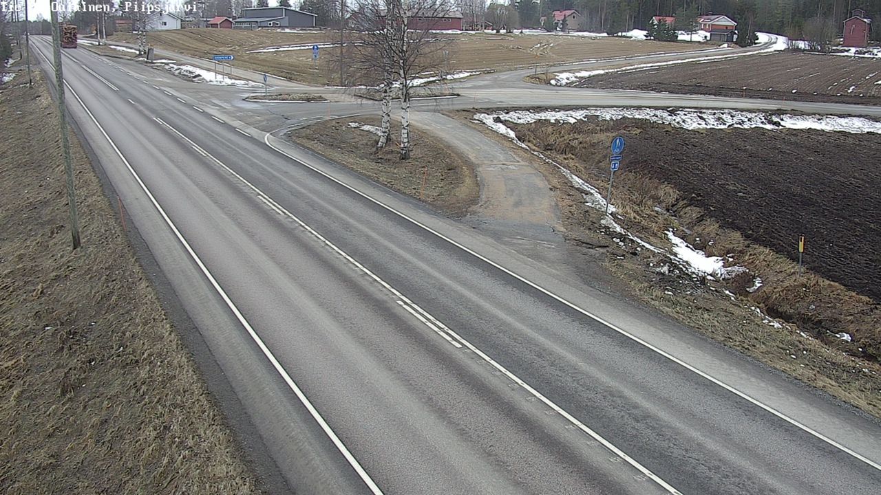 Kelikamerat Kuva Tie 86 Oulainen, Piipsjärvi, Oulainen, Pohjois-Pohjanmaa