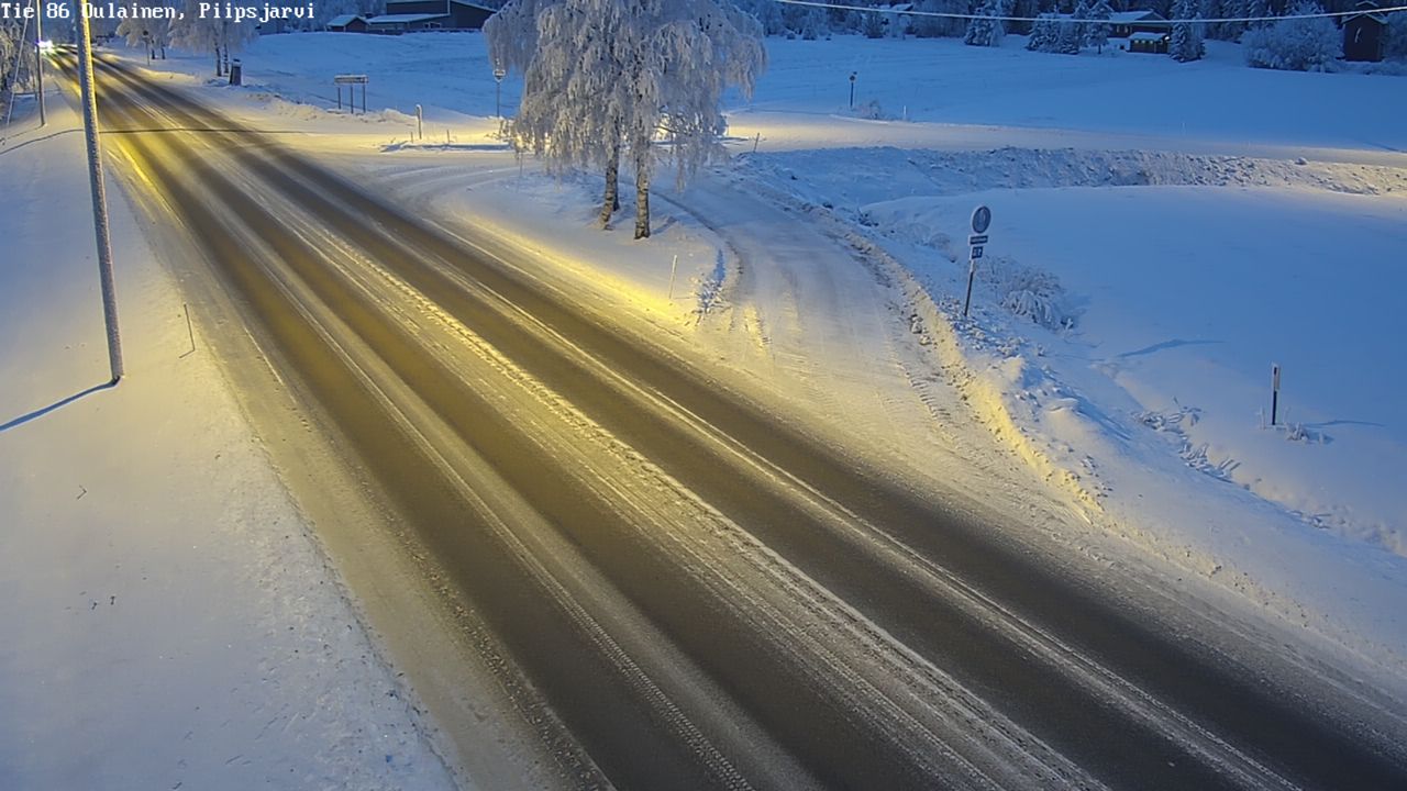 Kelikamerat Kuva Tie 86 Oulainen, Piipsjärvi, Oulainen, Pohjois-Pohjanmaa