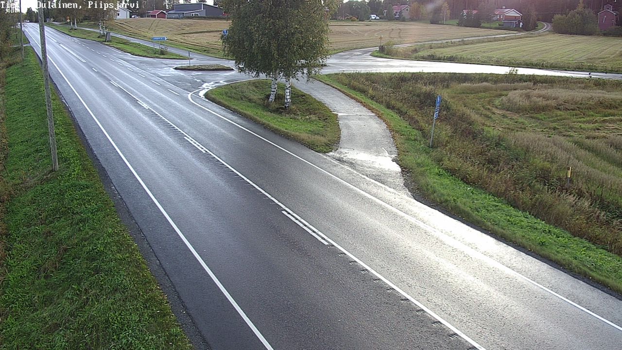 Kelikamerat Kuva Tie 86 Oulainen, Piipsjärvi, Oulainen, Pohjois-Pohjanmaa