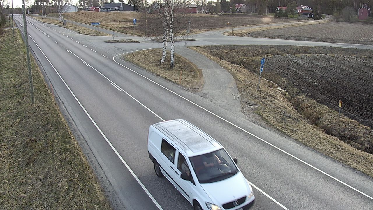 Weather Camera Image Road 86 Oulainen, Piipsjärvi, Oulainen, Pohjois-Pohjanmaa
