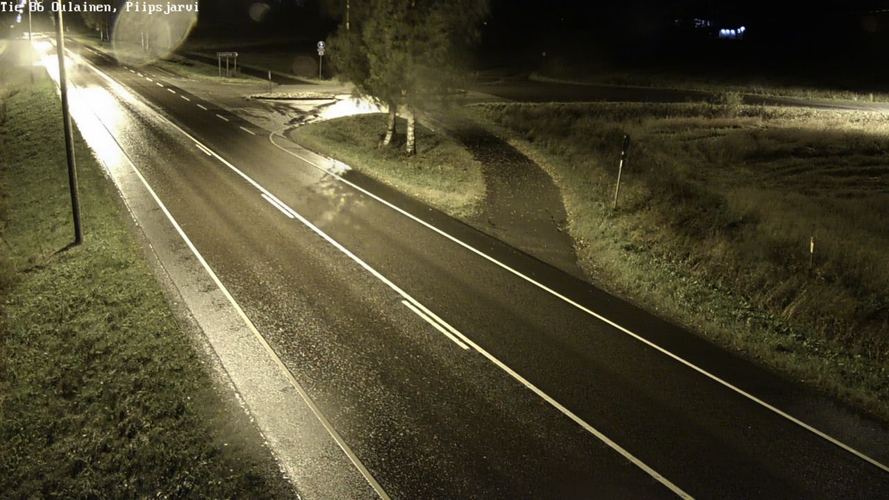 Kelikamerat Kuva Tie 86 Oulainen, Piipsjärvi, Oulainen, Pohjois-Pohjanmaa