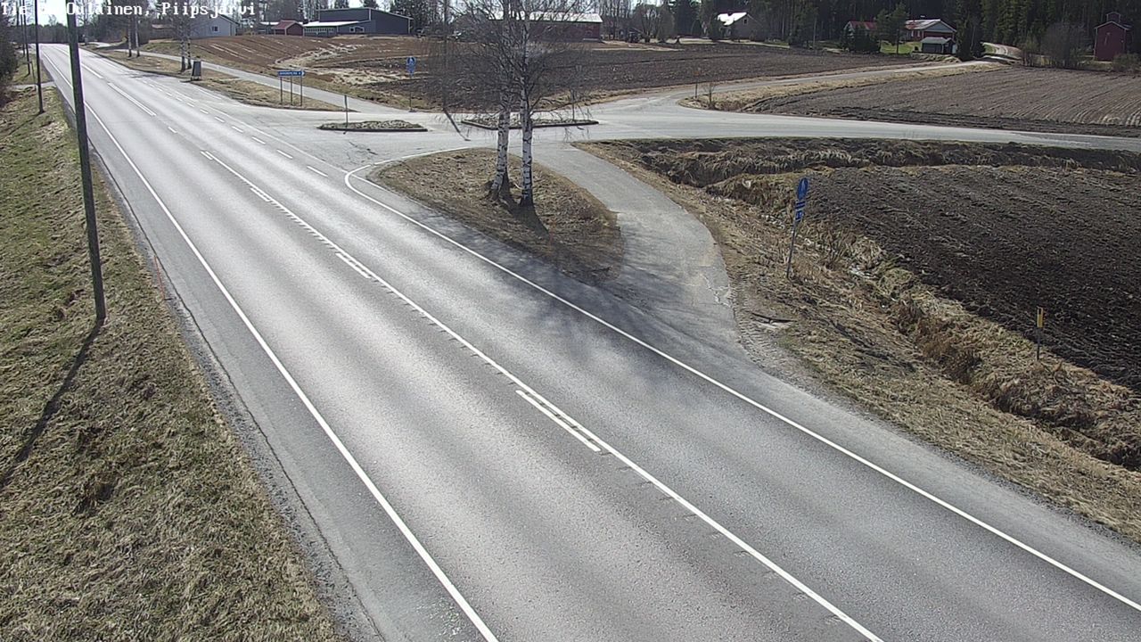 Weather Camera Image Road 86 Oulainen, Piipsjärvi, Oulainen, Pohjois-Pohjanmaa
