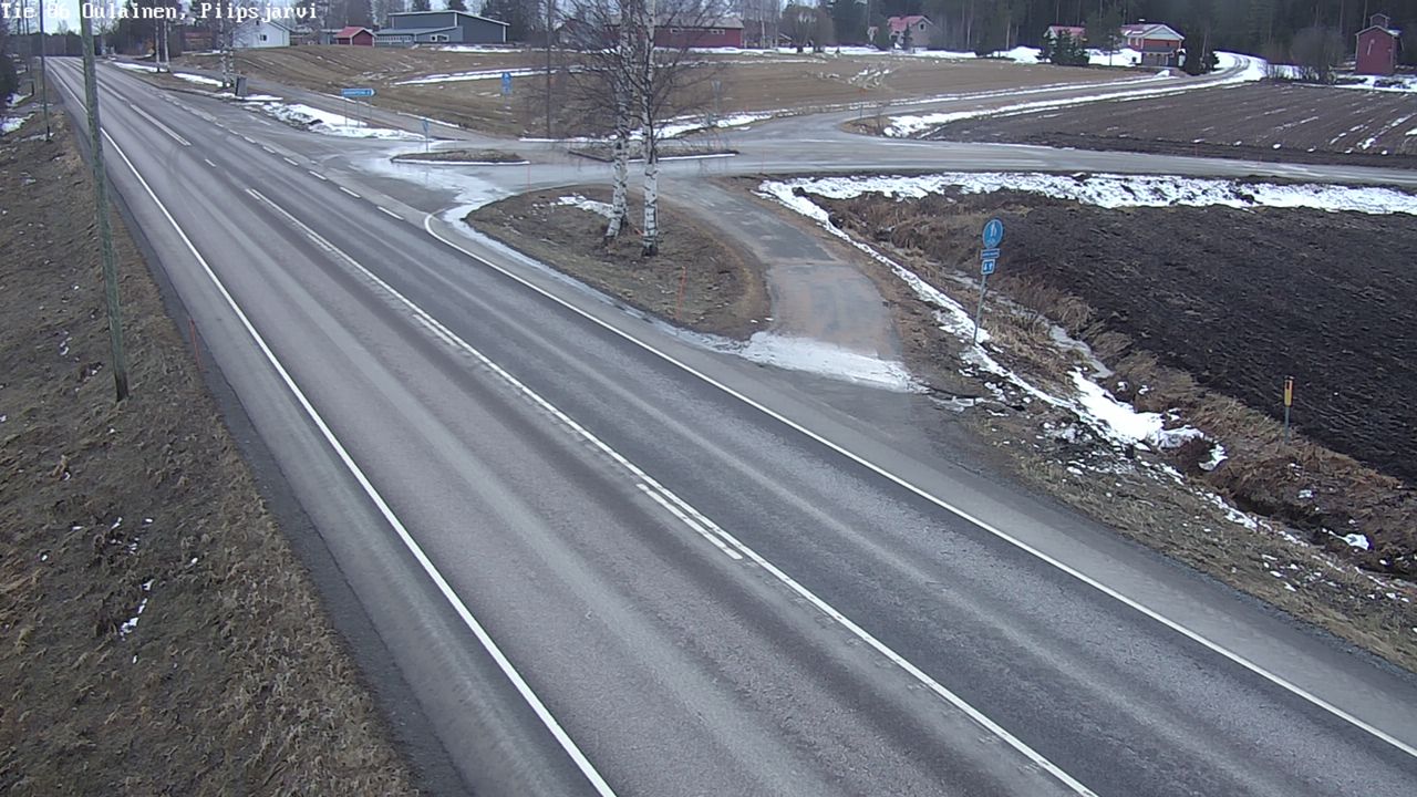 Kelikamerat Kuva Tie 86 Oulainen, Piipsjärvi, Oulainen, Pohjois-Pohjanmaa