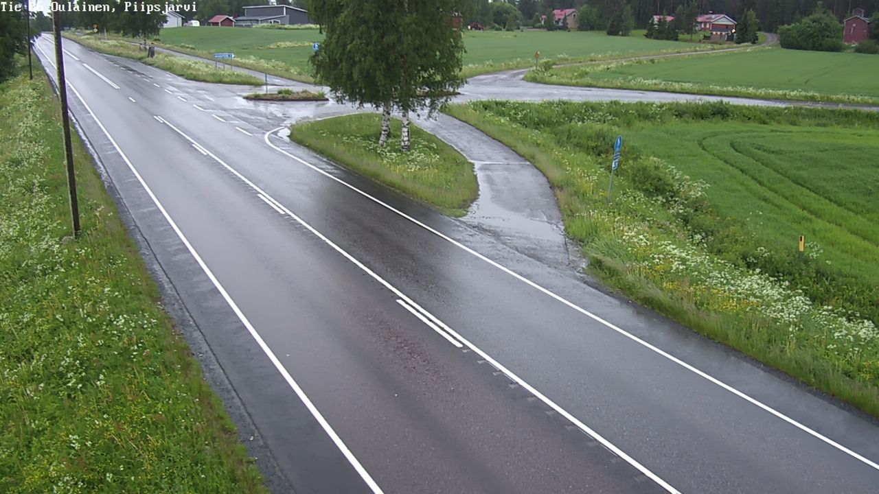 Kelikamerat Kuva Tie 86 Oulainen, Piipsjärvi, Oulainen, Pohjois-Pohjanmaa