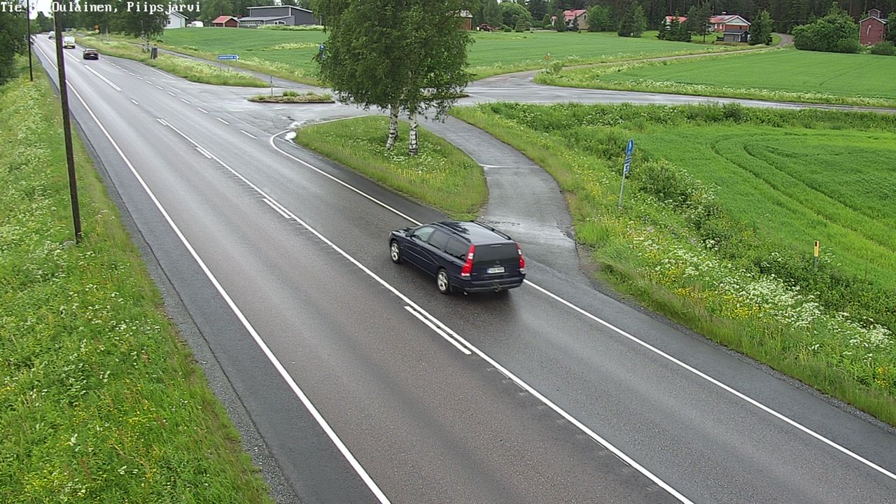 Kelikamerat Kuva Tie 86 Oulainen, Piipsjärvi, Oulainen, Pohjois-Pohjanmaa