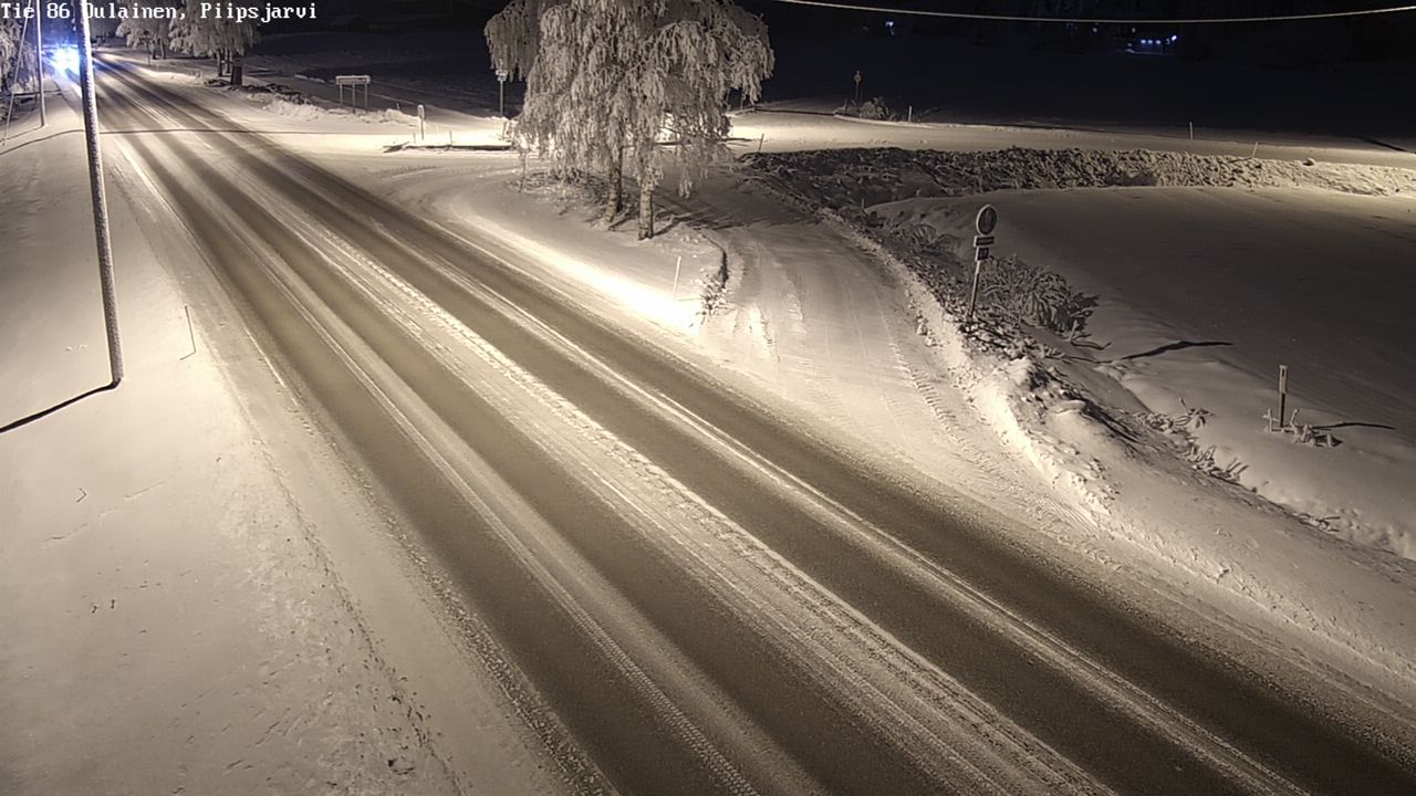 Kelikamerat Kuva Tie 86 Oulainen, Piipsjärvi, Oulainen, Pohjois-Pohjanmaa