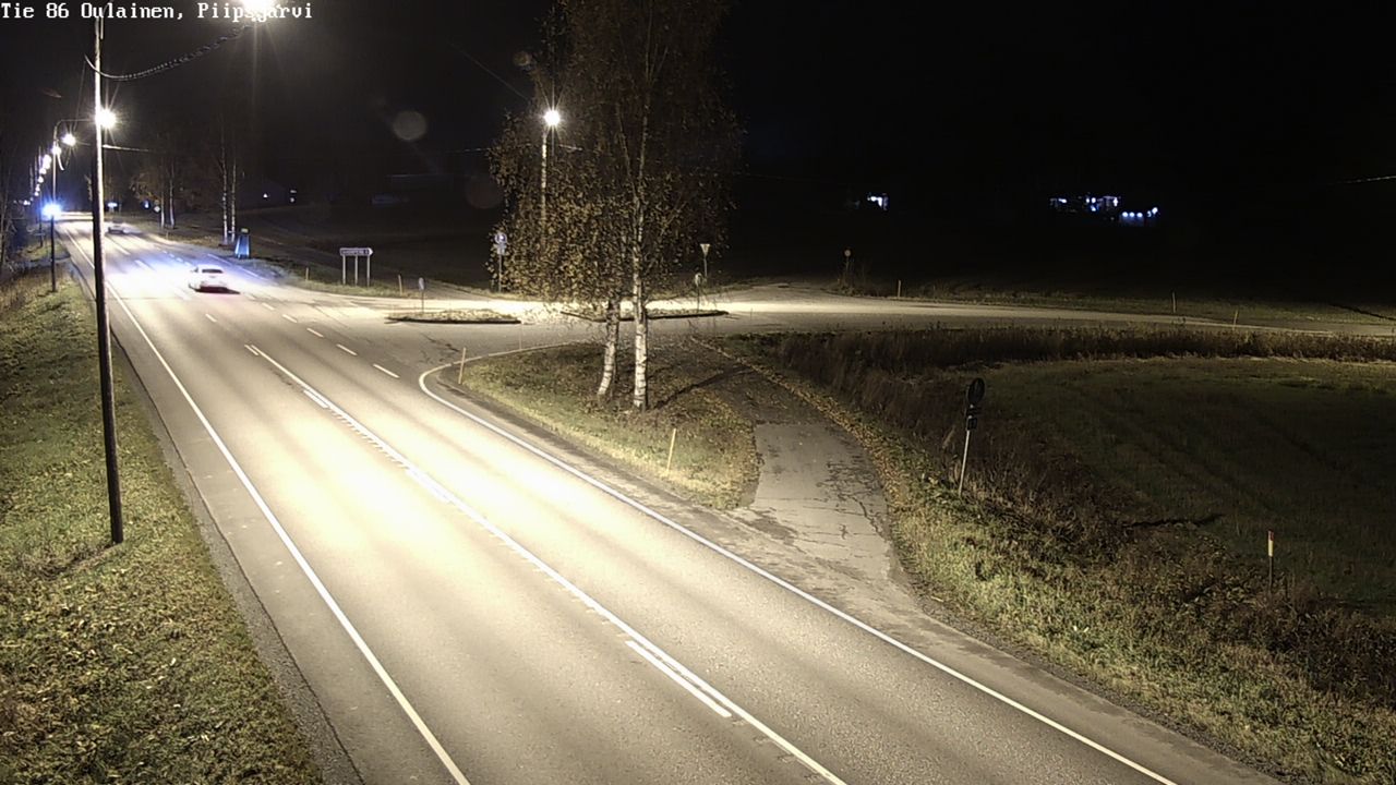 Kelikamerat Kuva Tie 86 Oulainen, Piipsjärvi, Oulainen, Pohjois-Pohjanmaa