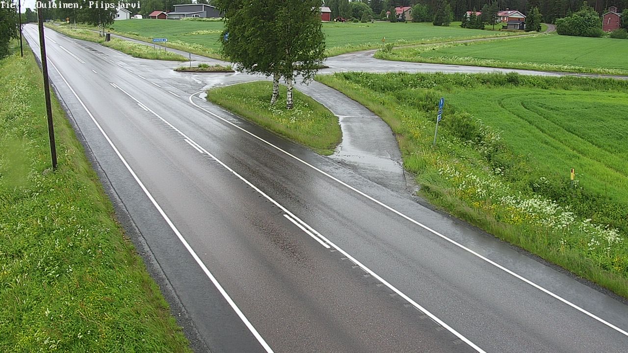 Kelikamerat Kuva Tie 86 Oulainen, Piipsjärvi, Oulainen, Pohjois-Pohjanmaa