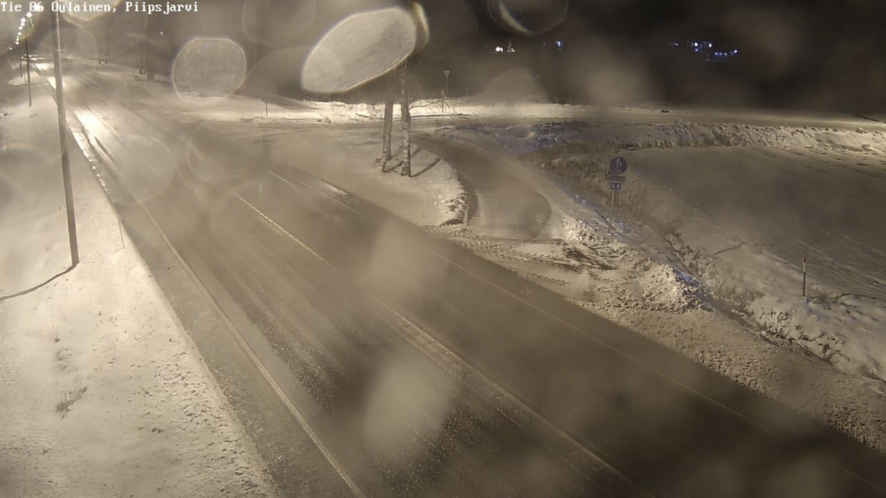 Kelikamerat Kuva Tie 86 Oulainen, Piipsjärvi, Oulainen, Pohjois-Pohjanmaa