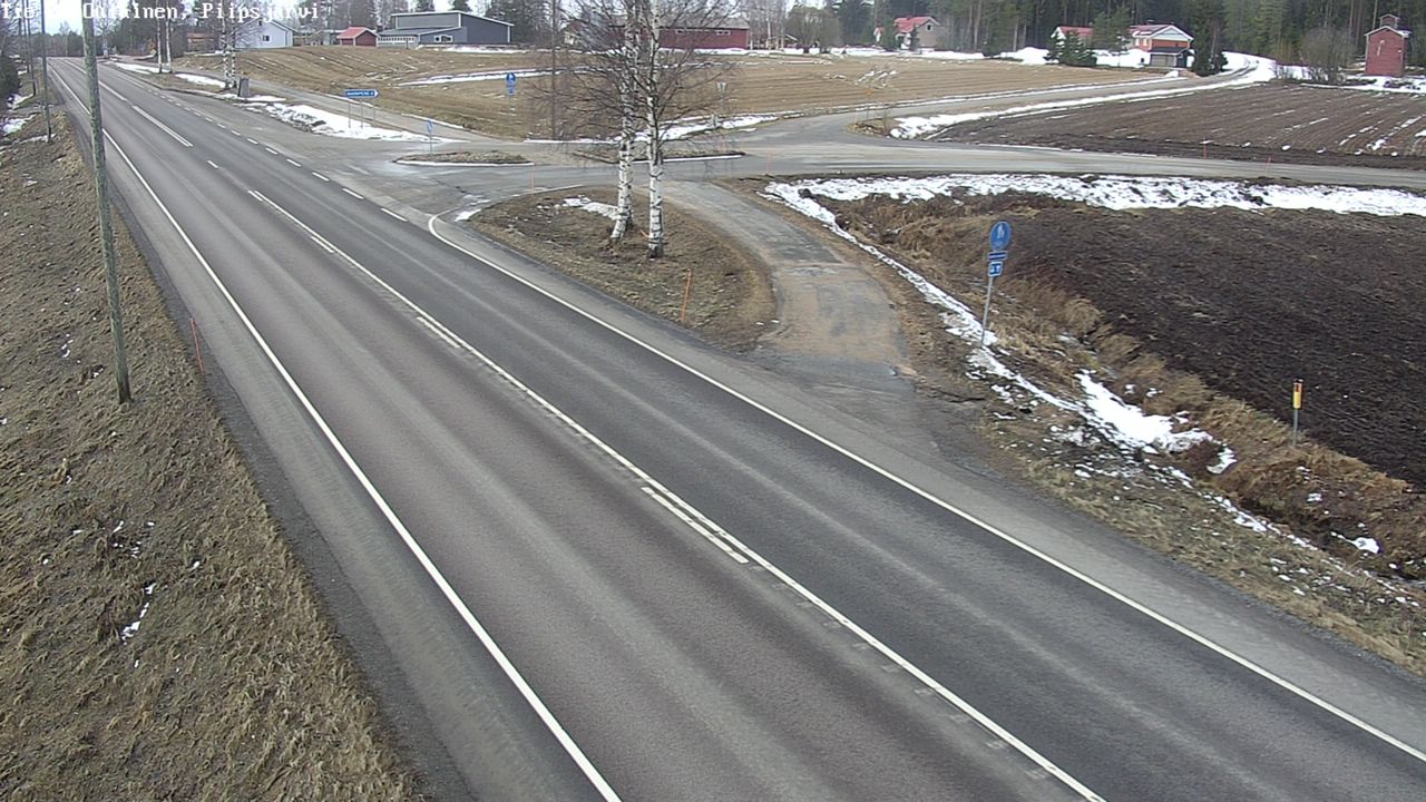 Kelikamerat Kuva Tie 86 Oulainen, Piipsjärvi, Oulainen, Pohjois-Pohjanmaa