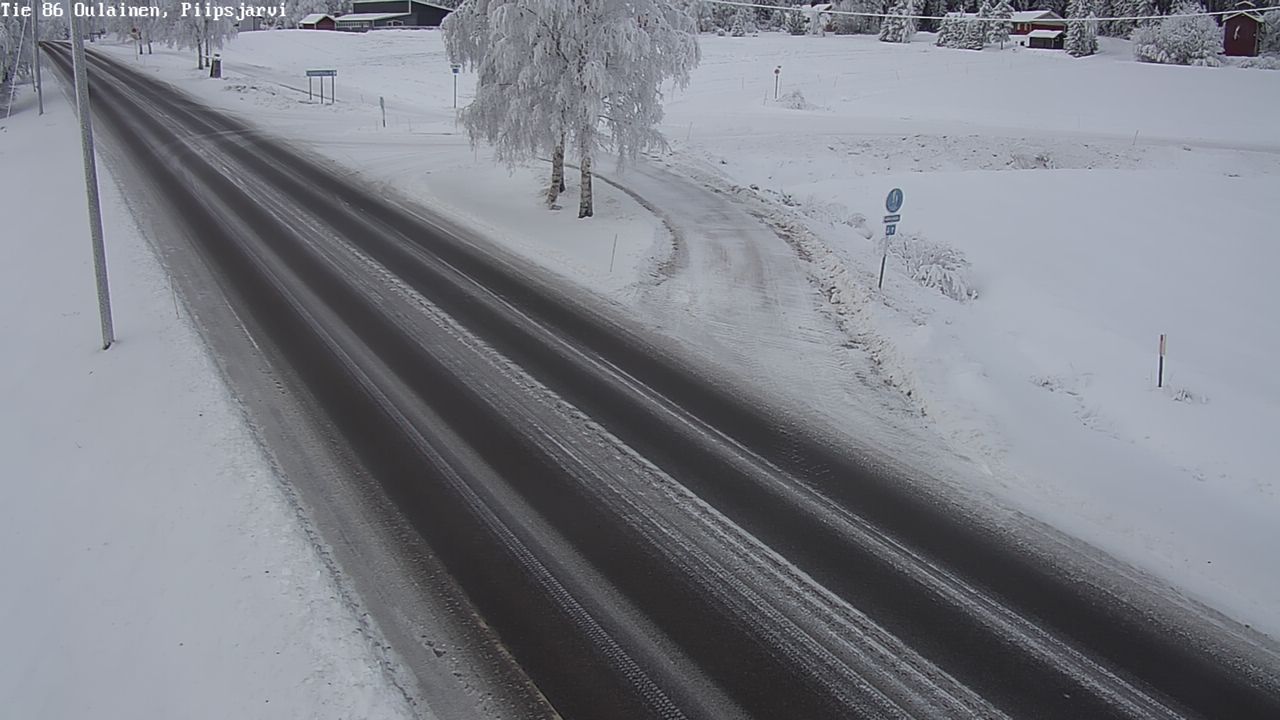 Kelikamerat Kuva Tie 86 Oulainen, Piipsjärvi, Oulainen, Pohjois-Pohjanmaa