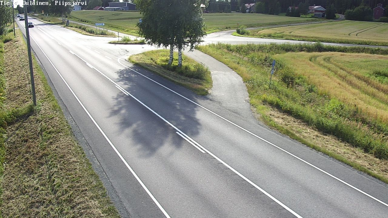 Kelikamerat Kuva Tie 86 Oulainen, Piipsjärvi, Oulainen, Pohjois-Pohjanmaa