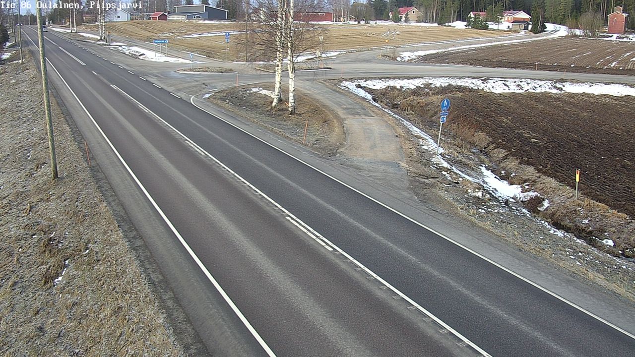 Kelikamerat Kuva Tie 86 Oulainen, Piipsjärvi, Oulainen, Pohjois-Pohjanmaa