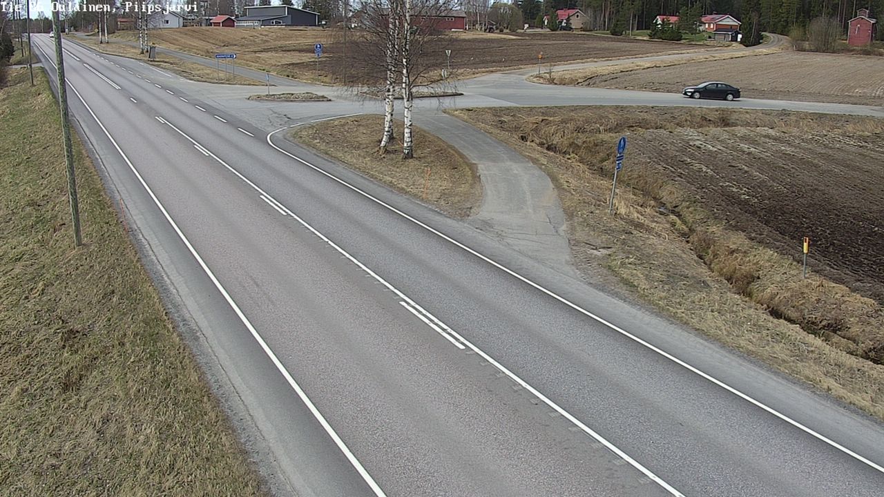 Kelikamerat Kuva Tie 86 Oulainen, Piipsjärvi, Oulainen, Pohjois-Pohjanmaa