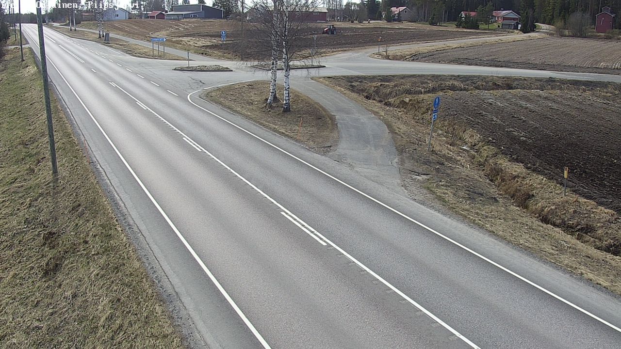 Weather Camera Image Road 86 Oulainen, Piipsjärvi, Oulainen, Pohjois-Pohjanmaa