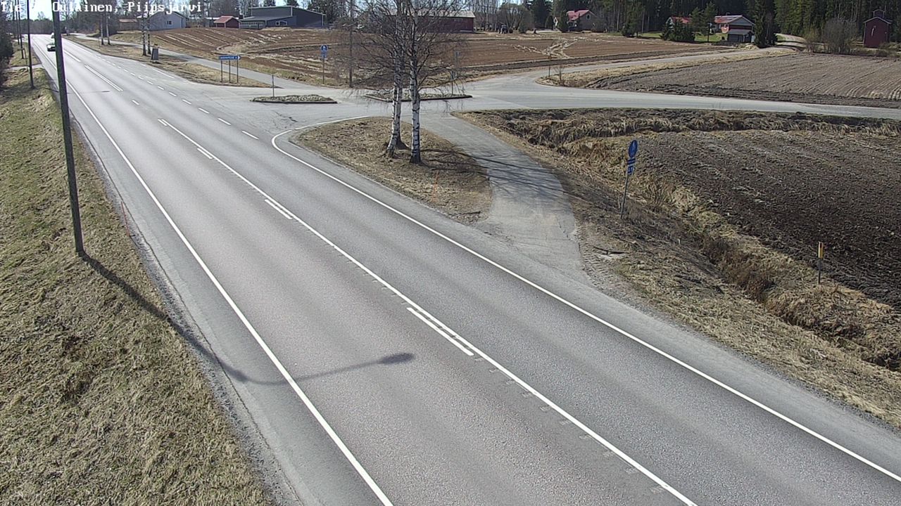 Weather Camera Image Road 86 Oulainen, Piipsjärvi, Oulainen, Pohjois-Pohjanmaa