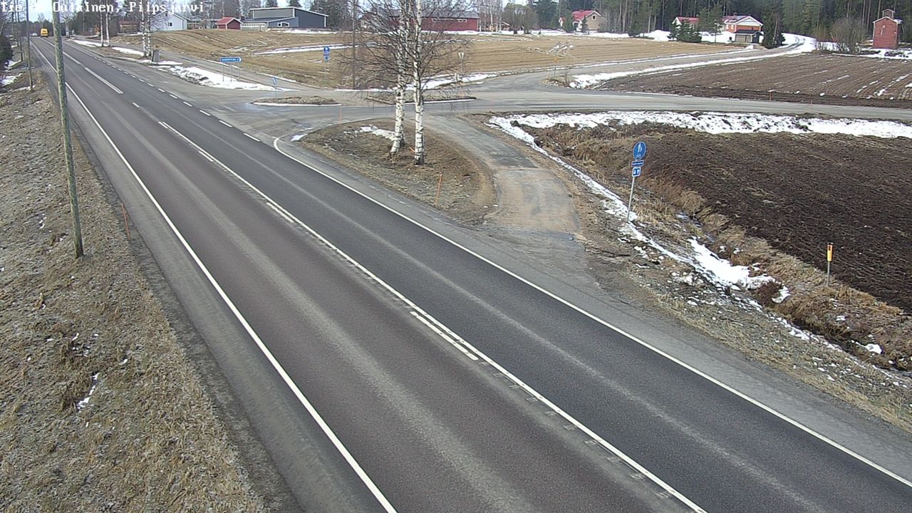 Kelikamerat Kuva Tie 86 Oulainen, Piipsjärvi, Oulainen, Pohjois-Pohjanmaa