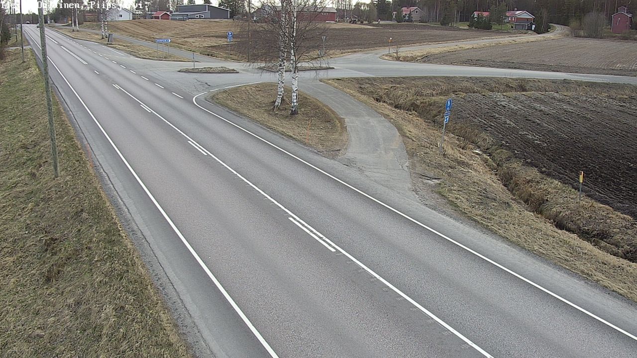 Weather Camera Image Road 86 Oulainen, Piipsjärvi, Oulainen, Pohjois-Pohjanmaa