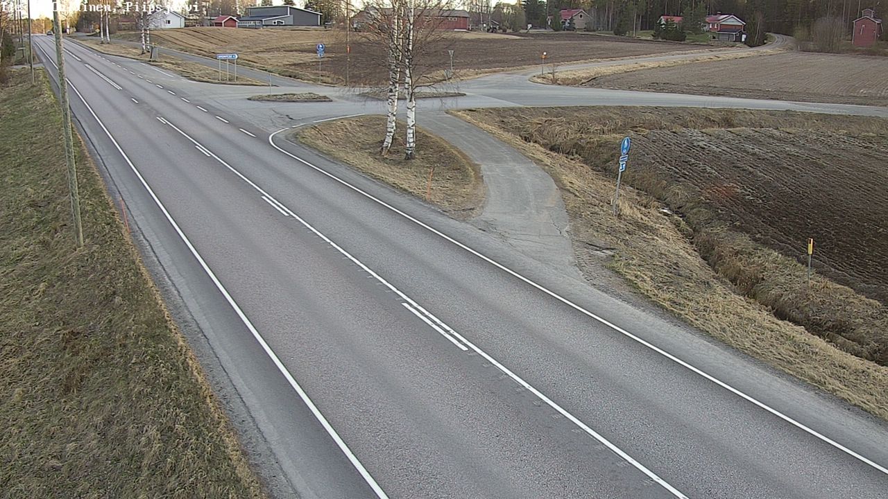 Weather Camera Image Road 86 Oulainen, Piipsjärvi, Oulainen, Pohjois-Pohjanmaa