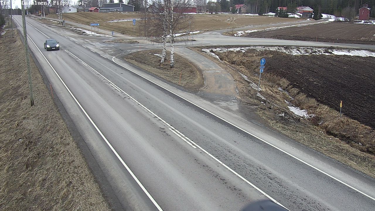 Weather Camera Image Road 86 Oulainen, Piipsjärvi, Oulainen, Pohjois-Pohjanmaa