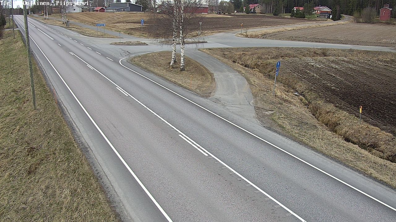 Kelikamerat Kuva Tie 86 Oulainen, Piipsjärvi, Oulainen, Pohjois-Pohjanmaa