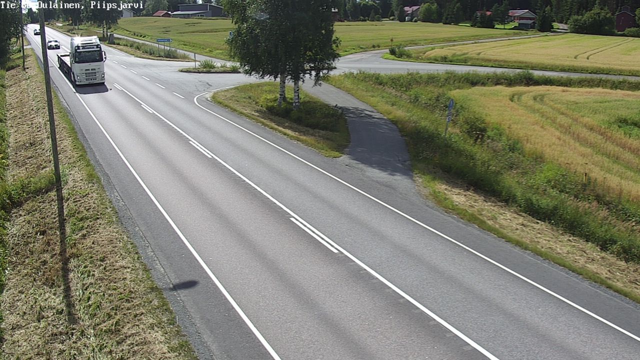 Kelikamerat Kuva Tie 86 Oulainen, Piipsjärvi, Oulainen, Pohjois-Pohjanmaa