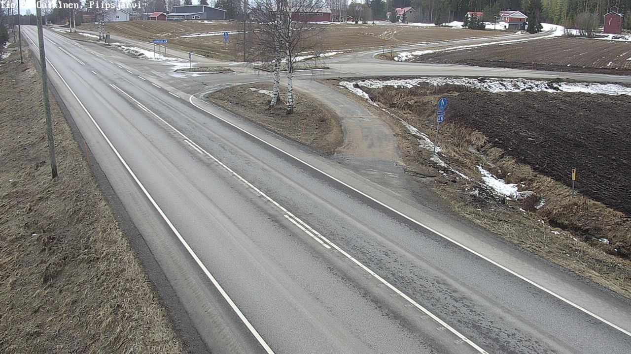 Kelikamerat Kuva Tie 86 Oulainen, Piipsjärvi, Oulainen, Pohjois-Pohjanmaa