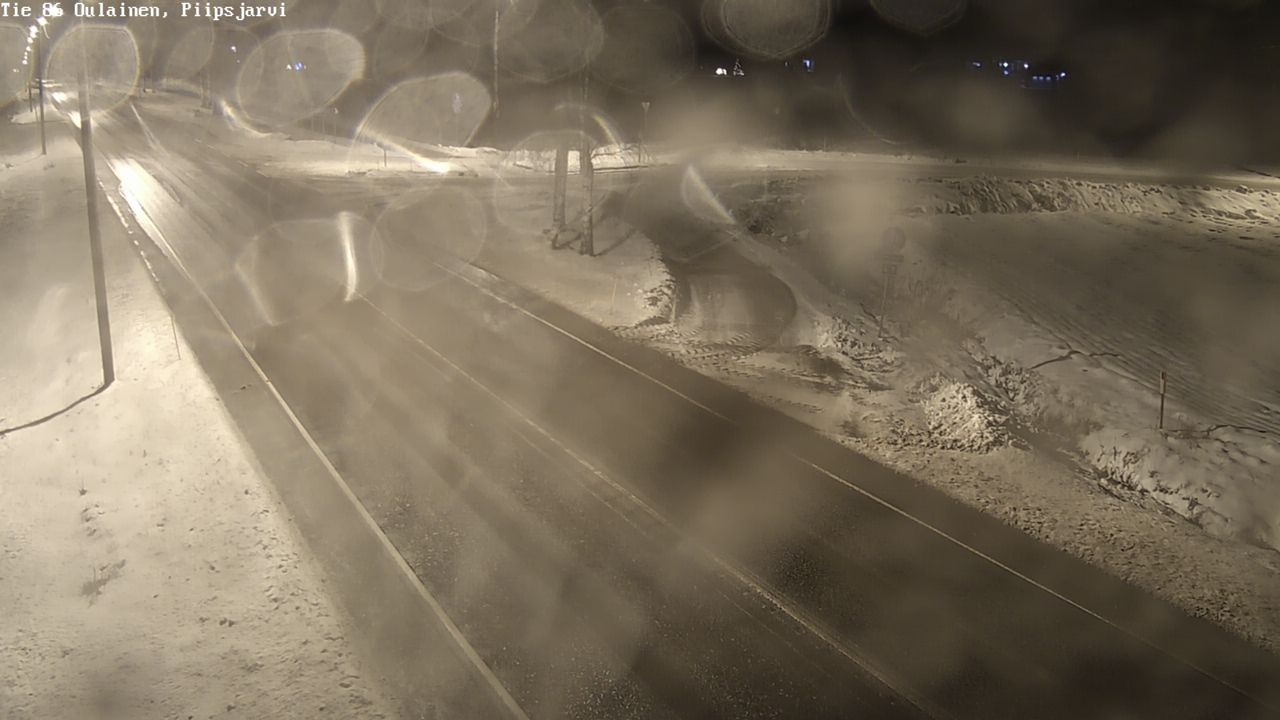 Kelikamerat Kuva Tie 86 Oulainen, Piipsjärvi, Oulainen, Pohjois-Pohjanmaa