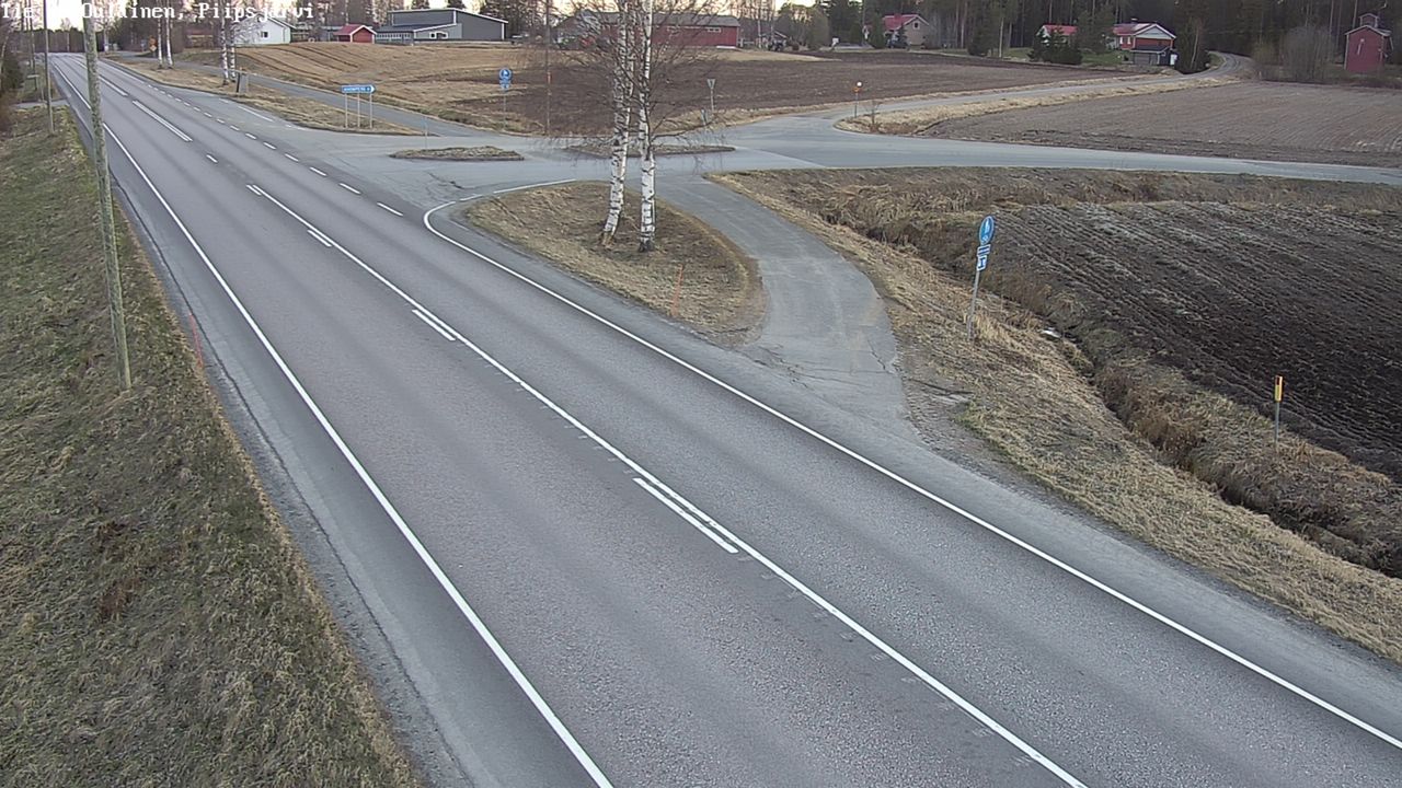 Weather Camera Image Road 86 Oulainen, Piipsjärvi, Oulainen, Pohjois-Pohjanmaa