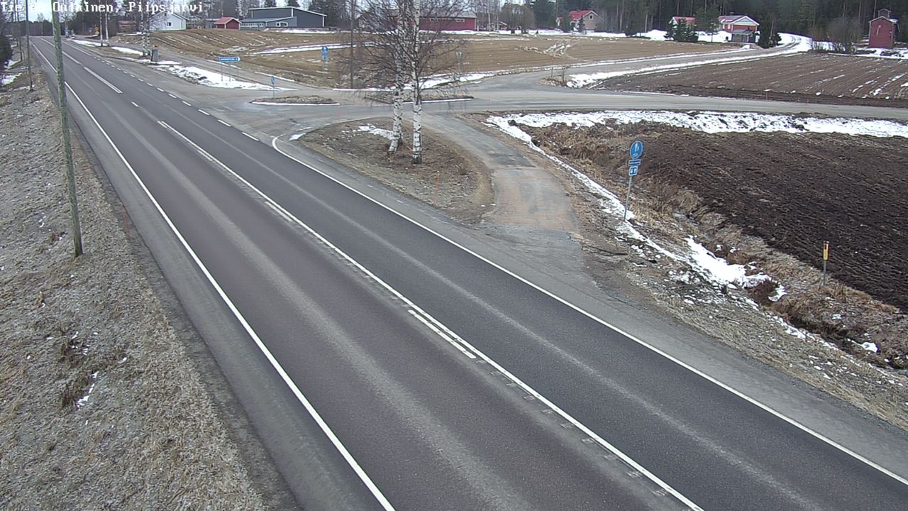 Kelikamerat Kuva Tie 86 Oulainen, Piipsjärvi, Oulainen, Pohjois-Pohjanmaa