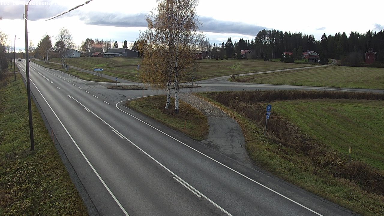 Kelikamerat Kuva Tie 86 Oulainen, Piipsjärvi, Oulainen, Pohjois-Pohjanmaa