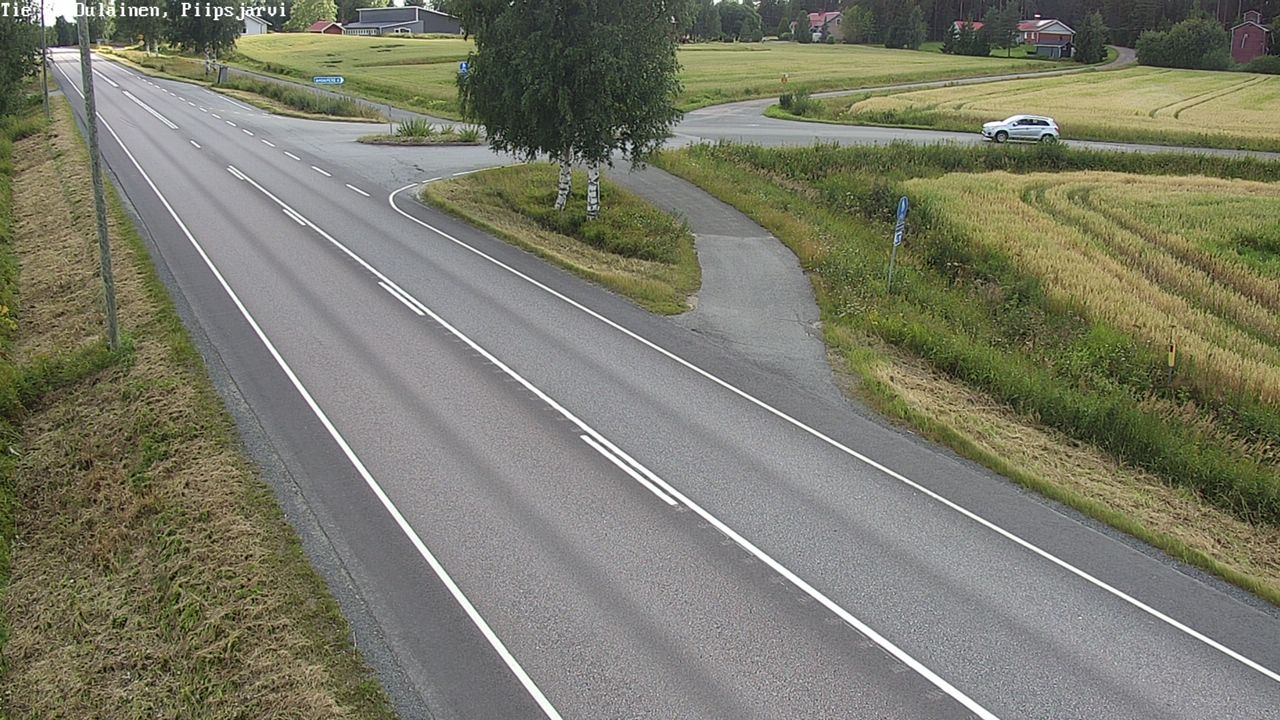 Kelikamerat Kuva Tie 86 Oulainen, Piipsjärvi, Oulainen, Pohjois-Pohjanmaa